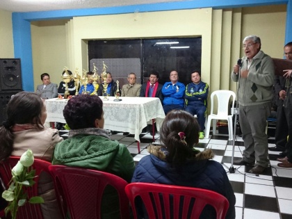 Guillermo Pérez, docente lasallano, reconocido por la Asamblea Nacional