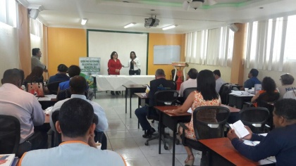 Socialización Ley de Movilidad Humana, Dora Aguirre, Esmeraldas