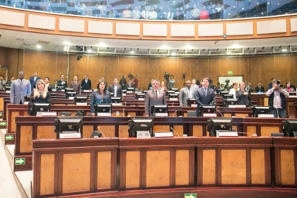 sesión del PLeno 549, caso Fernando Alvarado, Ministerio de Justicia,