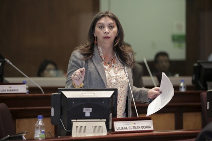 Asambleísta Liliana Guzmán