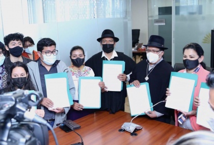 Salvador Quishpe propone reforma a la Ley de Educación Superior