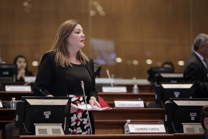 La asambleísta Lourdes Cuesta presentó el proyecto de resolución que declara a Cuenca como destino turístico de calidad 