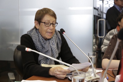 Lourdes Rodríguez, subgerente de Servicios Corporativos de BanEcuador