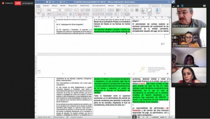 Parlamentarios analizarán el alcance del control del Sistema Nacional de Contratación Pública