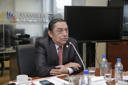 Asambleísta Montgómery Sánchez, presidente de la Comisión de Gobiernos Autónomos 