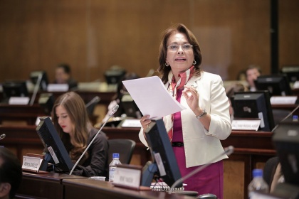 Asambleísta Patricia Henríquez. Foto - Archivo