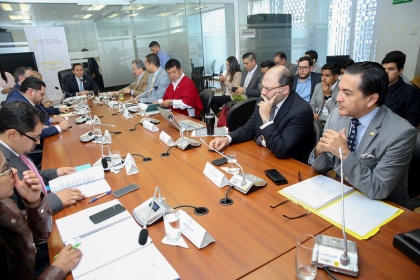 Régimen Económico continuará con el análisis de las reformas a la Ley de Contratación Pública