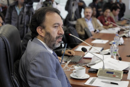 Pabel Muñoz, presidente de la Comisión de Régimen Económico. Foto - Archivo