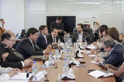 Comisión de Régimen Económico. Foto - Archivo