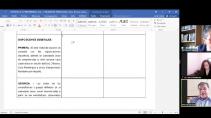Comisión del Derecho a la Salud, reformas a la Ley del Deporte, listo para ser aprobada dentro de la Comisión,
