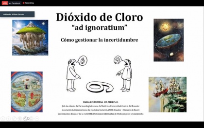 Comisión del Derecho a la Salud, dióxido de cloro, alternativa para combatir el coronavirus