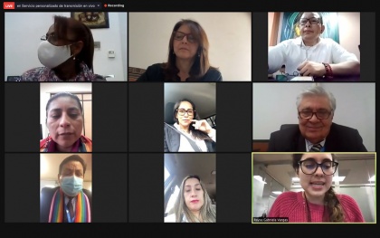 Sesiones 7 y 8 de la Comisión del Derecho a la Salud, emergencia sanitaria, desperdicios de alimentos,