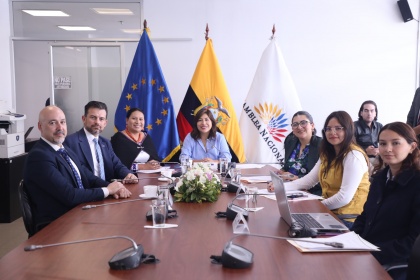 Grupo Interparlamentario de Amistad entre Ecuador y la Unión Europea de la Asamblea Nacional del Ecuador, delegación del Programa Eurofront,