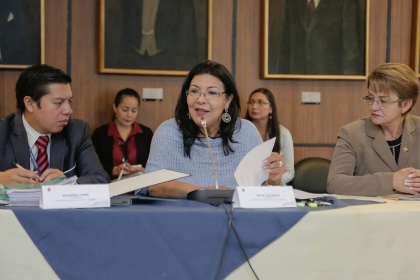 Asambleísta Silvia Salgado. Foto - Archivo