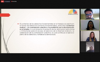 Comisión de los Derechos de los Trabajadores, proyecto para el fortalecimiento de las organizaciones de trabajadores