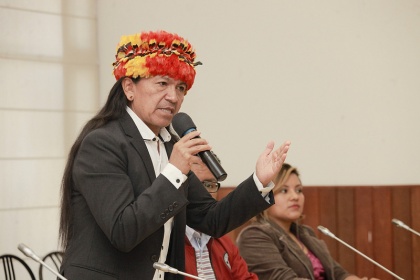 Asambleísta Carlos Viteri, presidente de la Comisión de Biodiversidad.  Foto Archivo